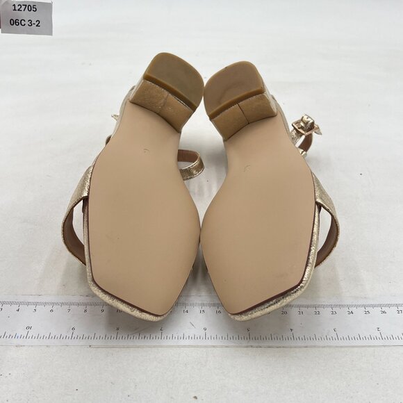 XYD Heels for Women, Open Toe, Ankle Strap, Buckled Low Chunky Block Pumps for W - Picture 6 of 7